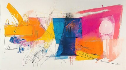 Modern art sketches with expressive gestures, abstract forms, and spontaneous strokes exploring artistic freedom, conceptual thinking, and contemporary visual experimentation.