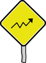 notification  bumpy road traffic