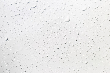 Water drops on white background, water drops pattern background