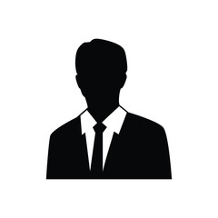 Business Avatar icon, Office formal profile  vector, company work profile icon, gentleman icon