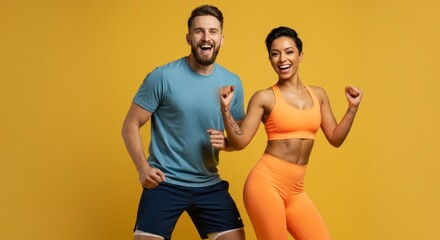 Achieve Fitness Goals Together Celebrating Success in Fitness