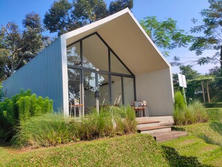house in the garden