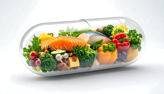 Healthy food capsule