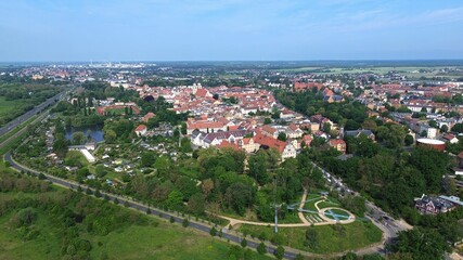 Fototapeta premium Wittenberg von oben