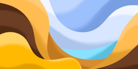 abstract multicolor shapes background with grunge effect 	