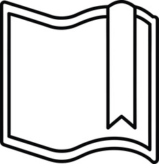 Book cover design vector illustration with a blank paper sheet frame and creative border art