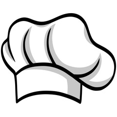 Chef Hat Cartoon Illustration Drawing Art Vector