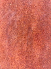 Close-up of weathered rusty metal surface