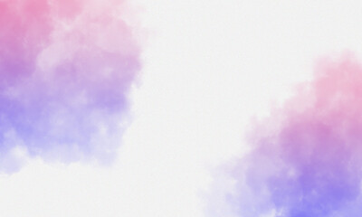 Gradient colors of violet and pink paint a beautiful backdrop.