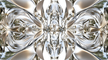 Glass reflection background