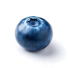 Obraz premium Fresh, ripe blueberries are isolated on a white background