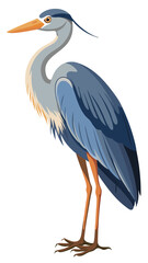 great blue heron ardea cinerea
