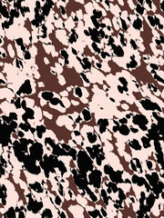 pattern cow, buffalo or wild cowboy horse leather natural print animal skin. Realistic cow fur seamless skin pattern