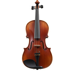 Fototapeta premium Isolated Violin Image Rich Wood Detail Elegant Musical Instrument Art