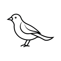 Obraz premium bird-icon-vector-illustration-include-after-on-whi.eps