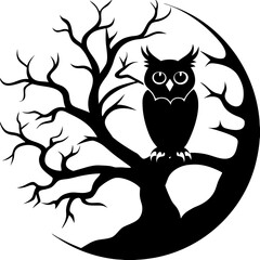 owl on tree