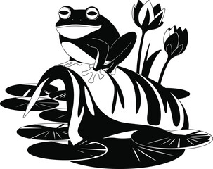 Frog Svg, Cute Frog Svg