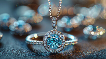 women, white gold, luxury, jewelry art, jewellery, lay, jewels, necklace sapphire, necklace, modern, platinum, pendant, opal, round, ring, present, top, still life, set, white, topaz, woman, expensive