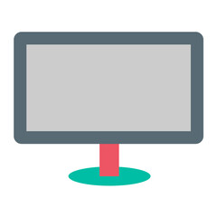 Lcd Vector Design Icon Style