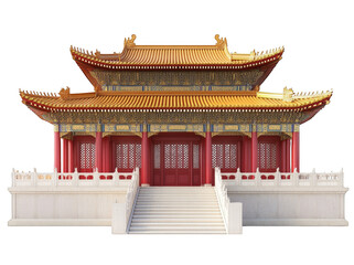 Obraz premium Temple of Heaven in Beijing with Traditional Chinese Architecture