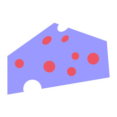 Cheese Vector Design Icon Style