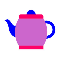 Teapot Vector Design Icon Style