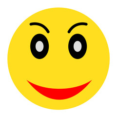 Laughing Vector Design Icon Style