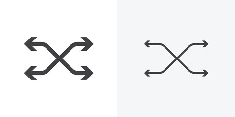 Versatile icon. collection of editable stroke line and solid flat styles.