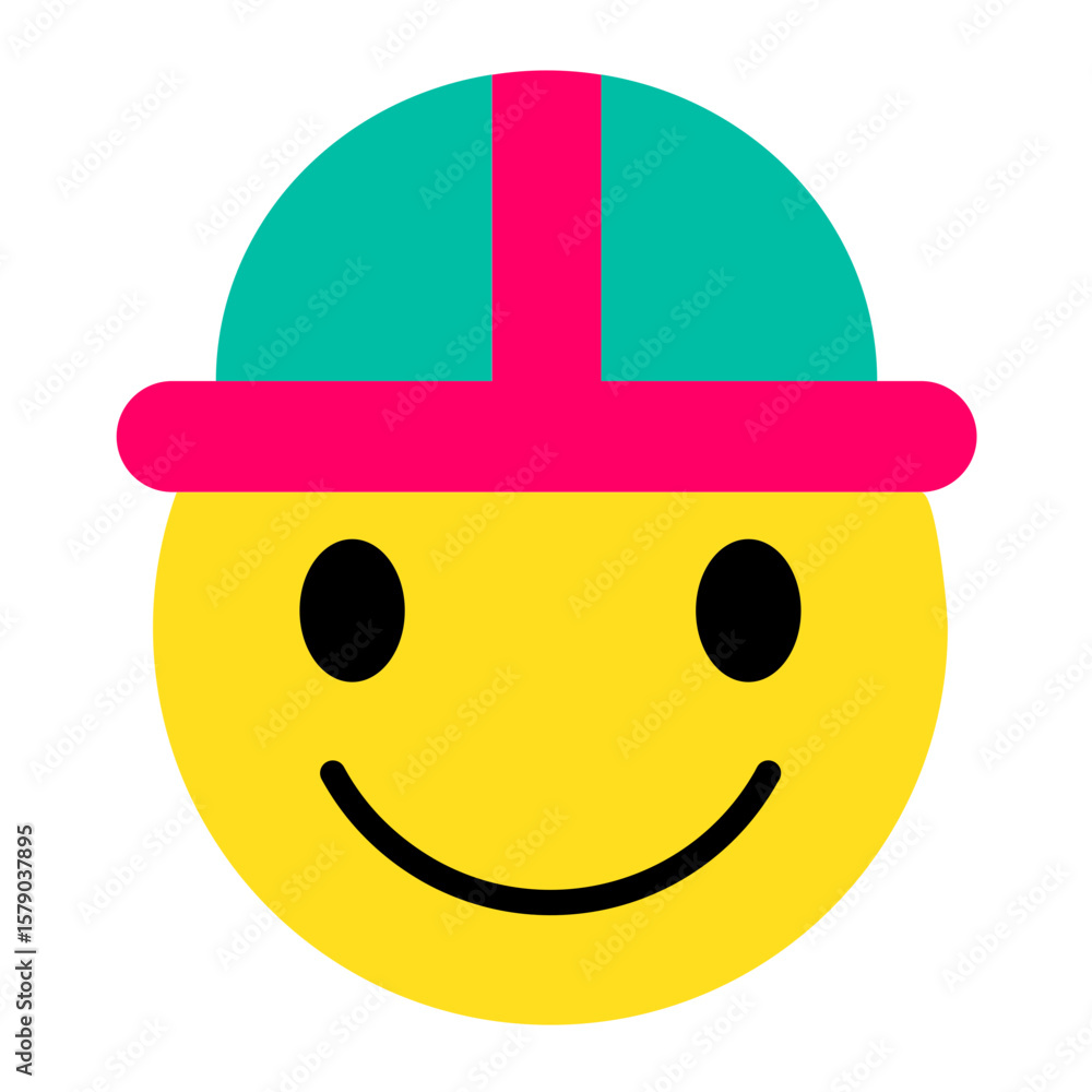 Poster engineer vector design icon style