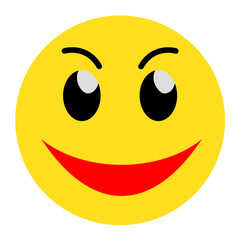 Rolling Eyes Vector Design Icon Style