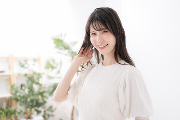 女性　ヘアケア