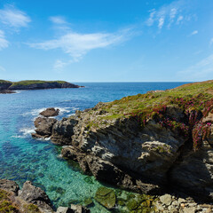 Island Pancha coastline ( Spain).