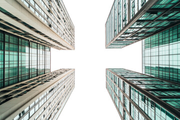 modern office building with glass windows