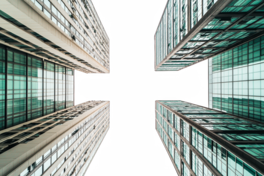 modern office building with glass windows