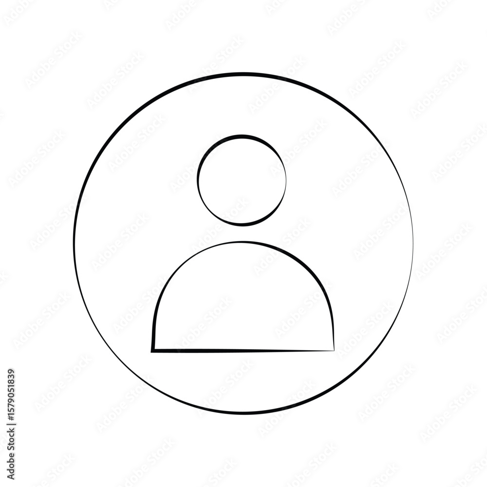 Fototapete default avatar profile icon transparent . social media user icon . isolated on white background. vec