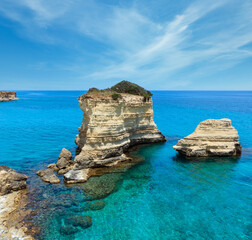 Faraglioni at Torre Sant Andrea, Italy