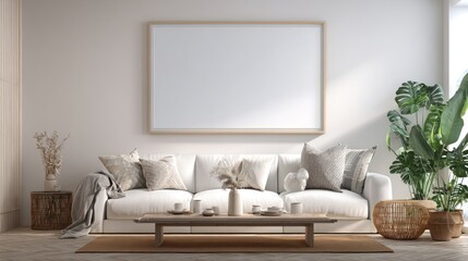 Modern minimalist living room interior (1)