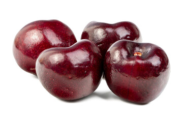 The High-resolution cherry photo taken with split-focus technique.