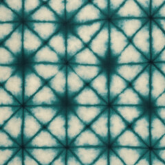 Fototapeta premium Seamless Print Shibori pattern and tie-dye allover textile Shibori allovers pattern design