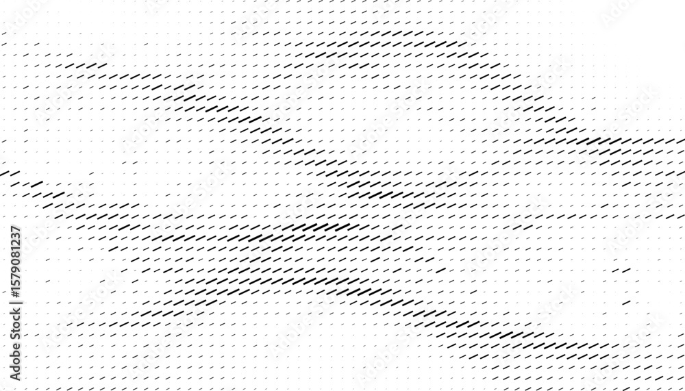 Poster black and white abstract dynamic halftone pattern for modern background and design element. vector f