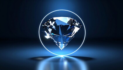 Diamond highlighted in circle