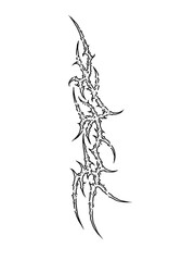 cybersigilism design for tattoo