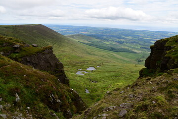 Fototapeta premium Comeragh, Mountains, Co. Waterford, Ireland,
