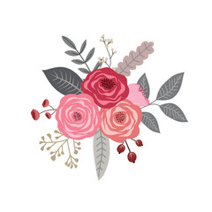 Elegant Rose Bouquet for Romantic Floral Arrangements