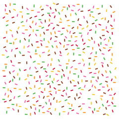 カラフルなチョコスプレーの背景