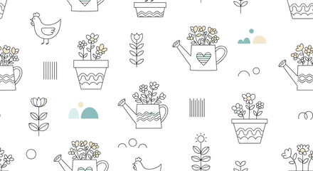 Charming floral teapot patterns for vintage kitchen decor and crafting projects