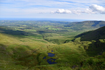 Comeragh Mountains Range, Co. Waterford, Ireland,