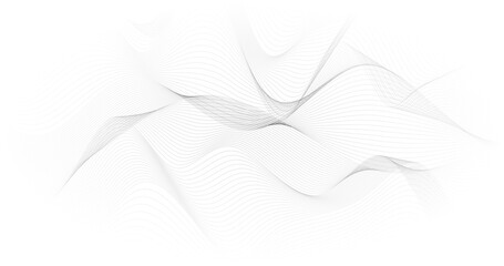 Paradox Wave of particles on a white background Vector illustration Fading Grid Design