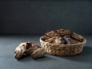 Dried pollack head, traditional food ingredient