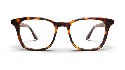 Classic wayfarer glasses with stylish tortoiseshell frames, perfect for a timeless and sophisticated look.